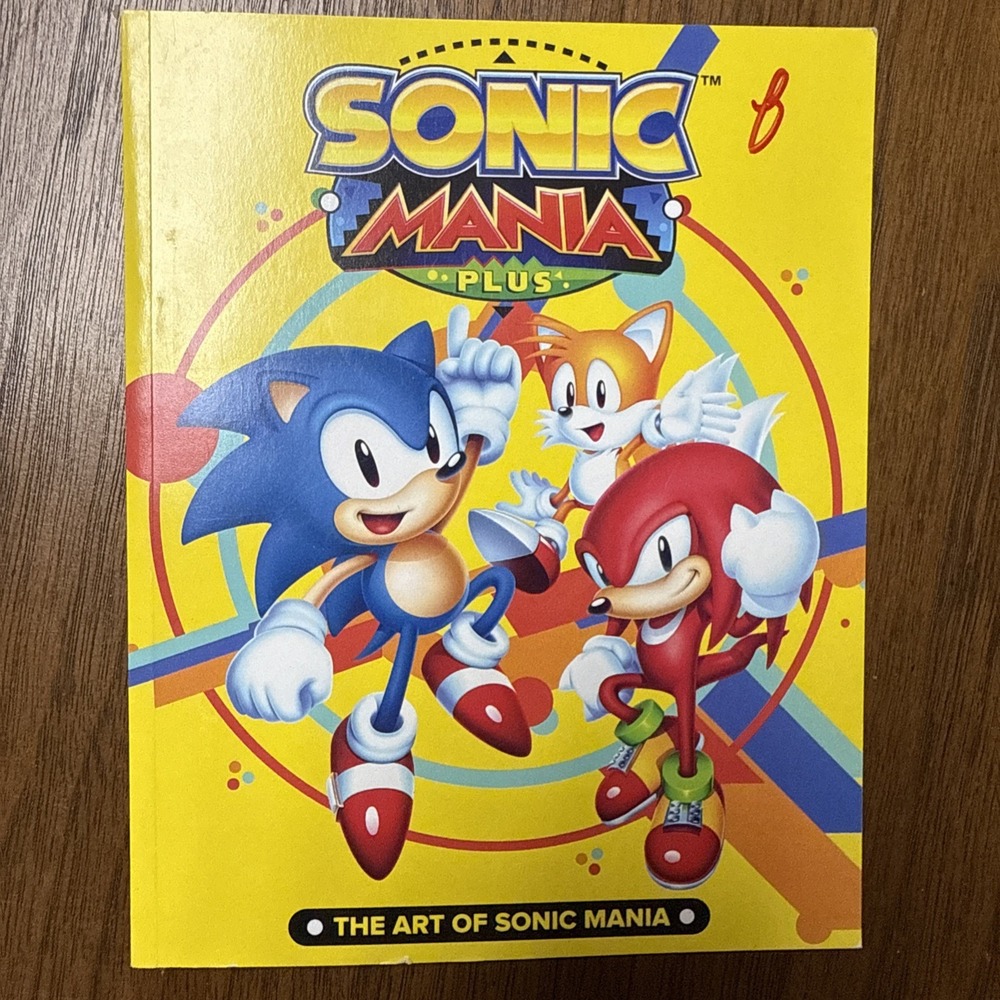 Sonic Mania Plus The Art of Sonic Mania Booklet Only Book